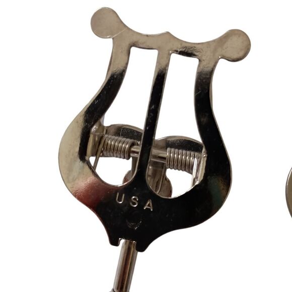 3 Clarinet Yamaha Lyre Marching Bands Music Stands Music Sheet Clips Clamps - Picture 4 of 16